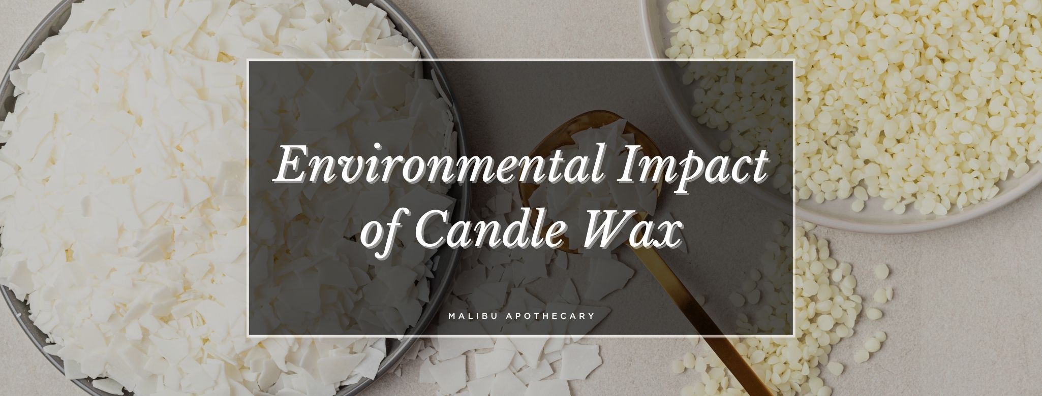 Sustainable candle wax comparison – guide to the environmental impact of soy, coconut, and paraffin wax in clean, eco-friendly candle making