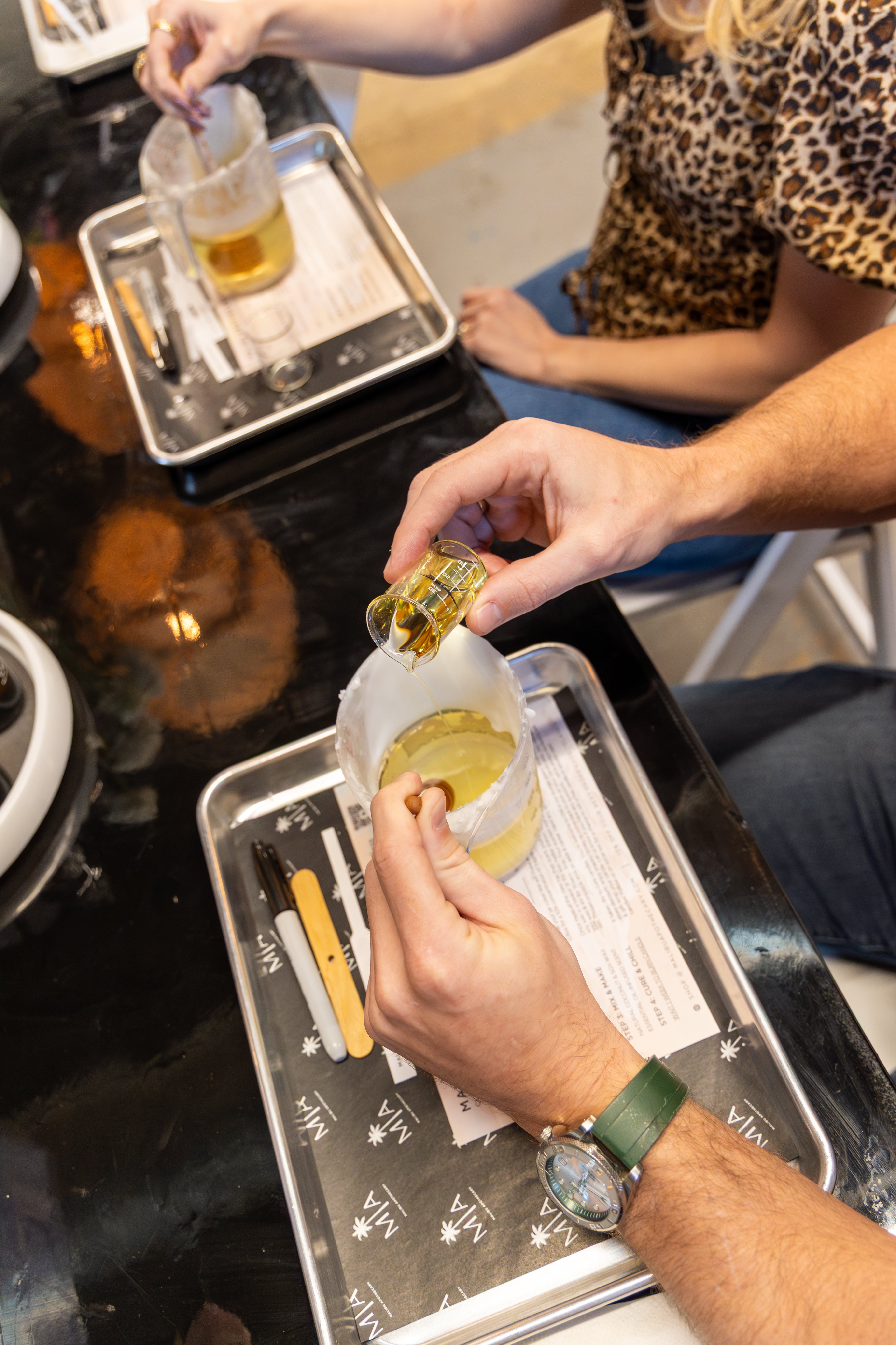 Private Custom Candle Making Class