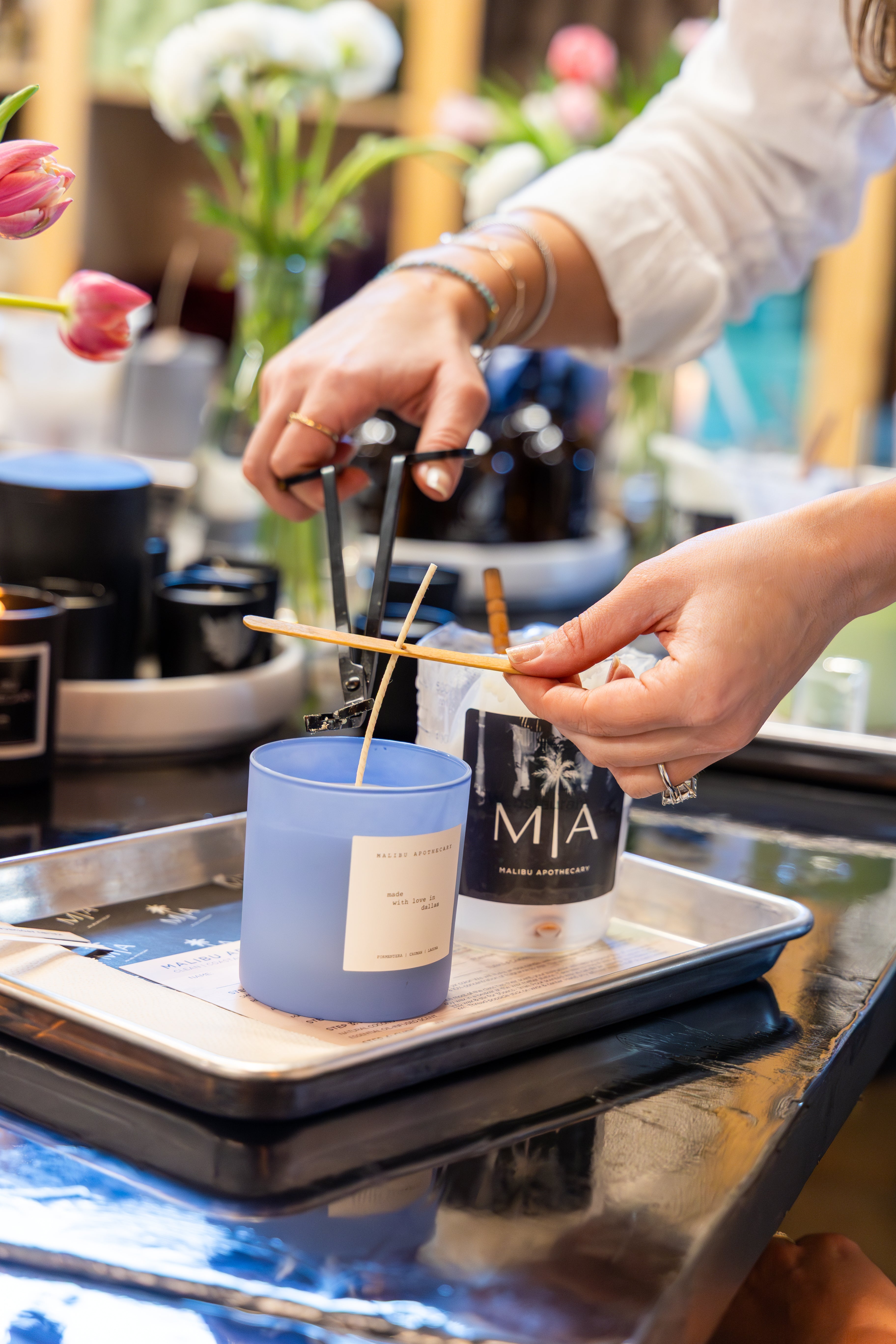 Private Custom Candle Making Class