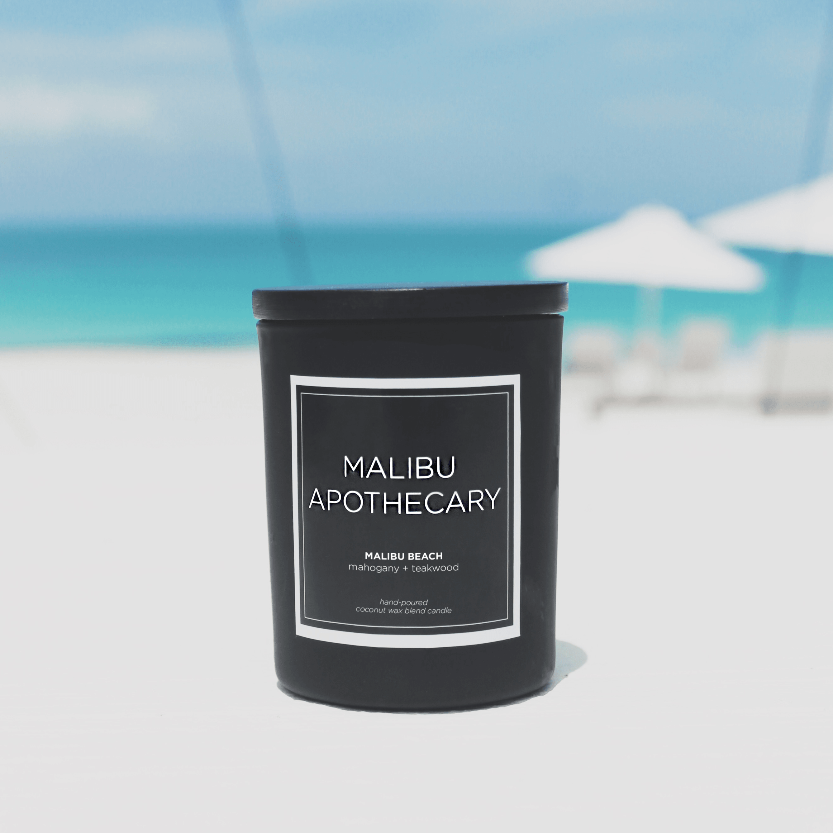 Mini Matte Black Candle - Malibu Apothecary