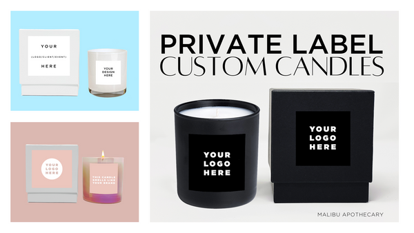 Custom Candles that are Private Label Ready at Wholesale Cost 
