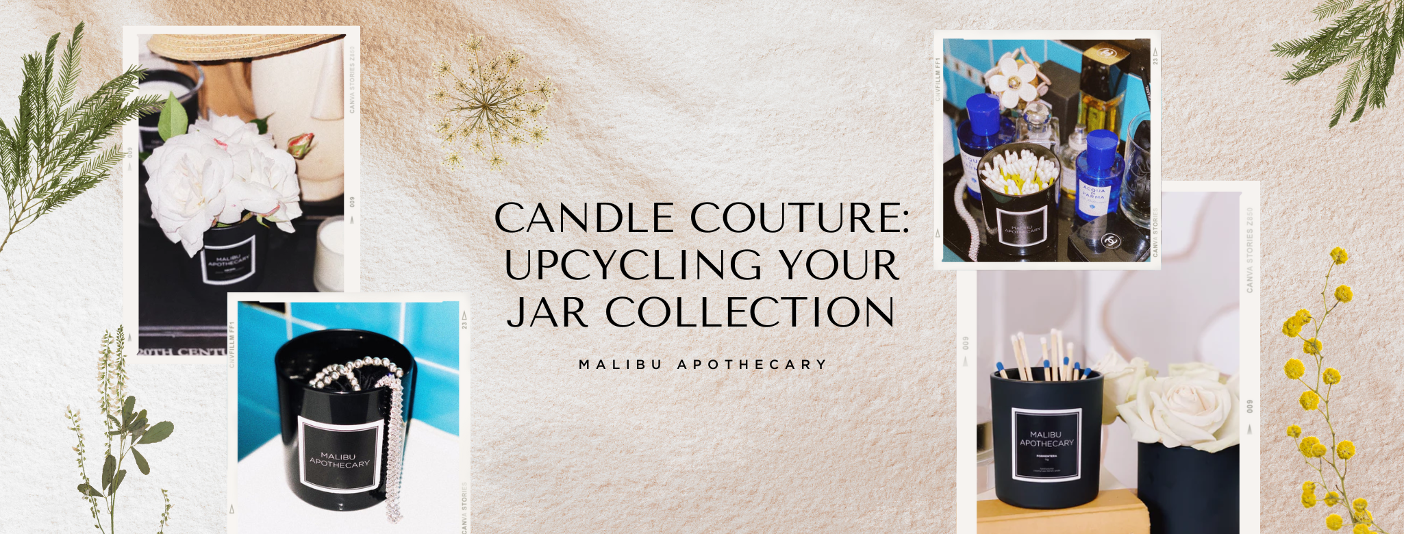 Upcycling Your Candle Jar Collection