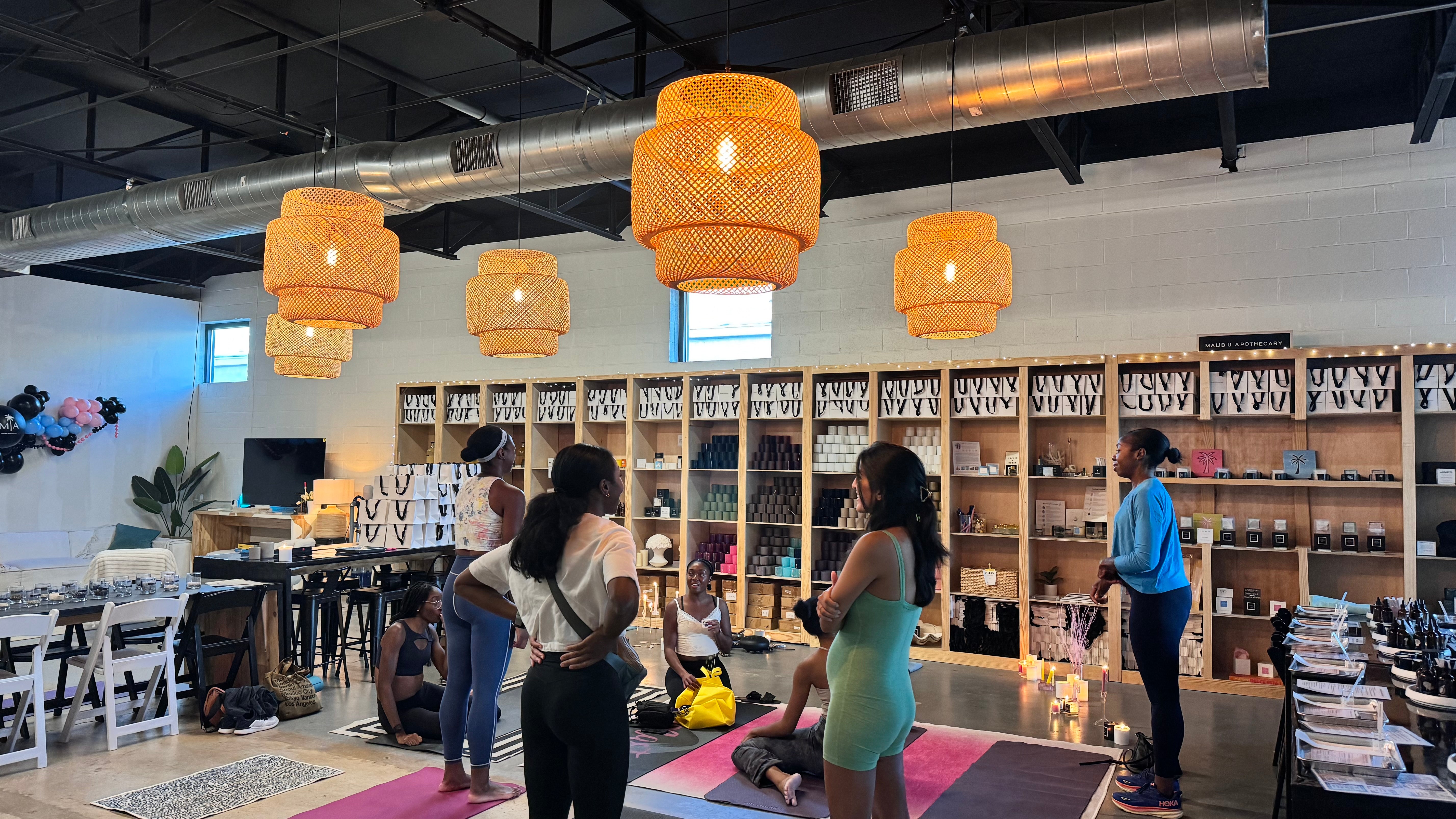 Crystal x Candlelit Yoga Class