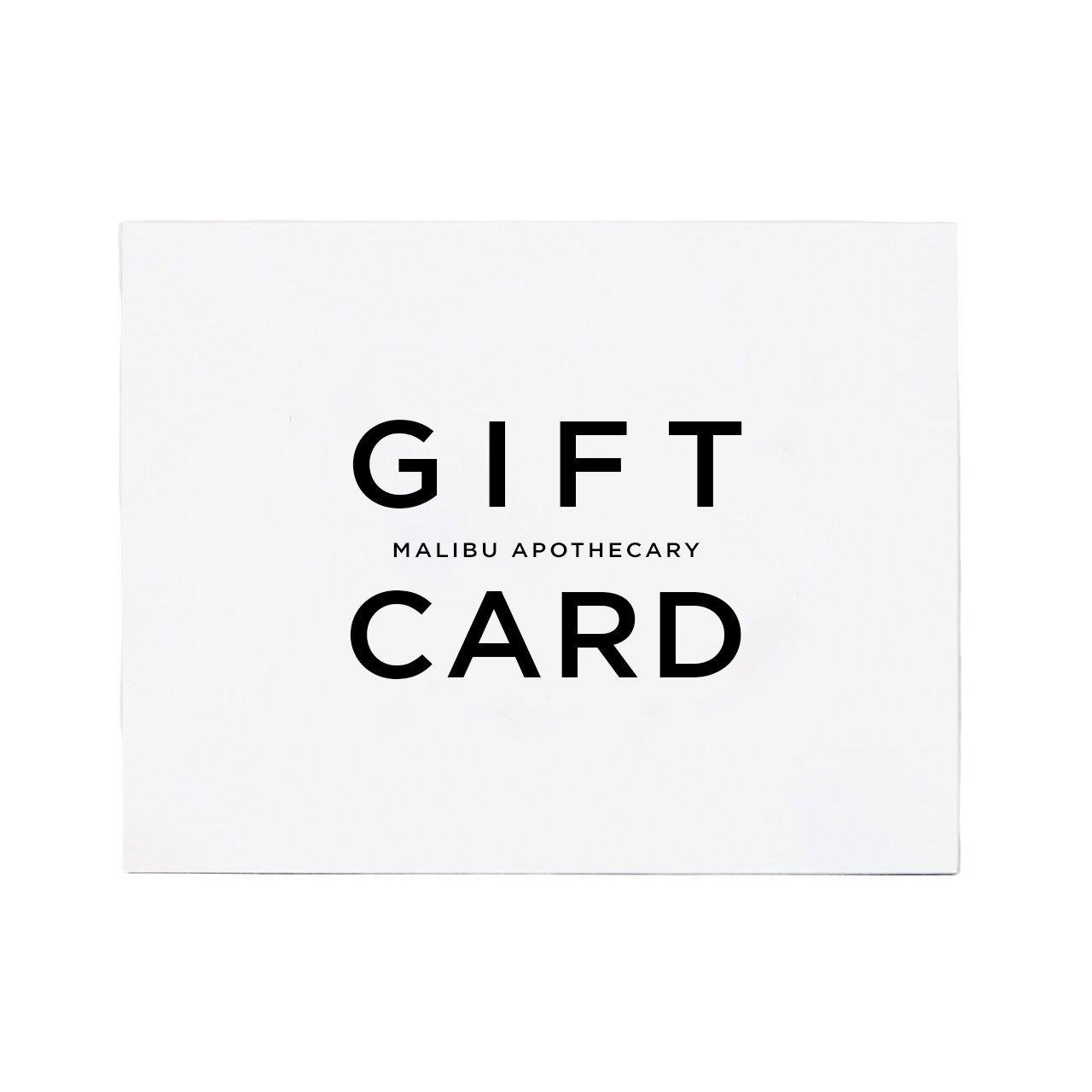 Malibu Apothecary Gift Card