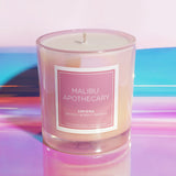 Iridescent Pink Candle - Malibu Apothecary